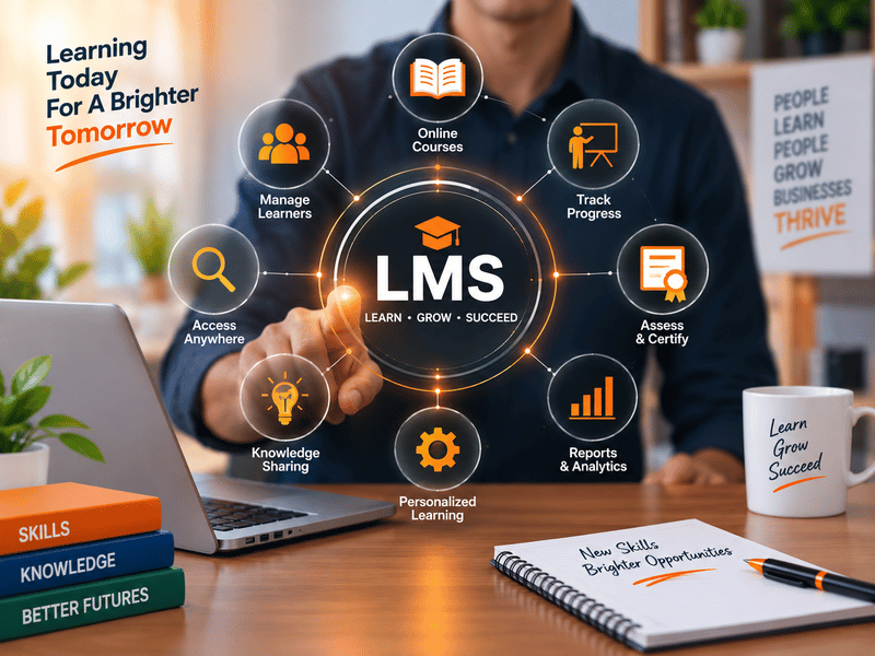 Learning Management Systems Slide 1